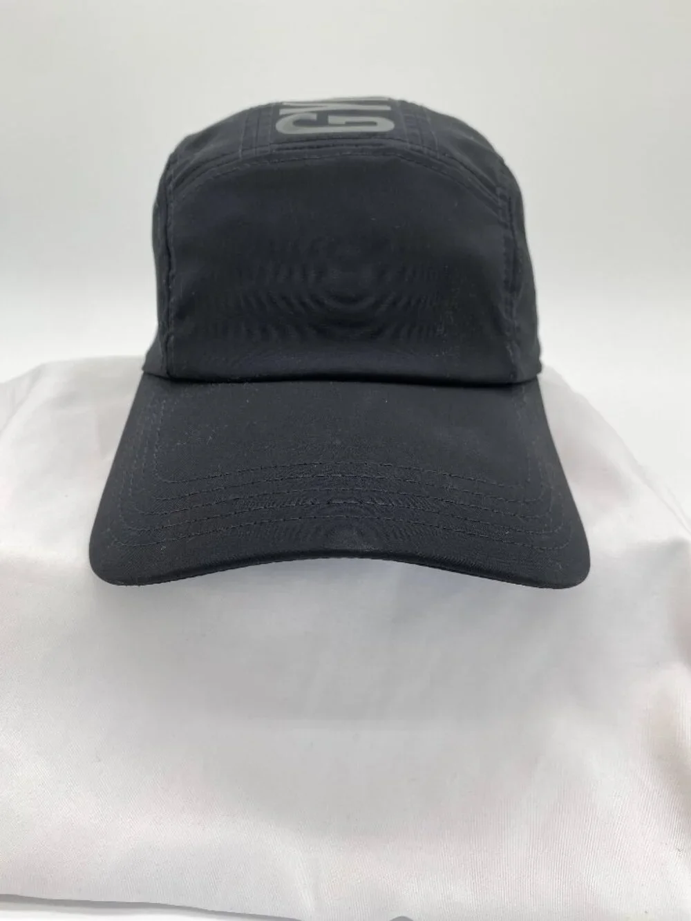 Gymshark Running Cap Black Adjustable Performance Training Hat One Size